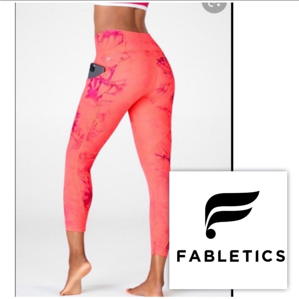 Fabletics tie dye leggings